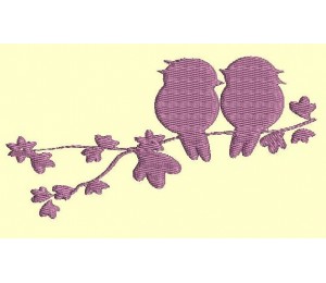 Stickmuster - Frühlingsgezwitscher 3